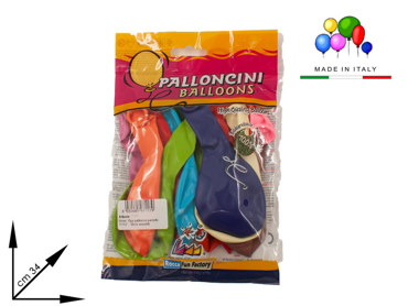 71179 BLISTER 15PZ PALLONCINI PASTELLO 11''/12'' CM 34