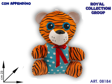 69515 23 TIGRE FIOCCO PELUCHE  CM 23