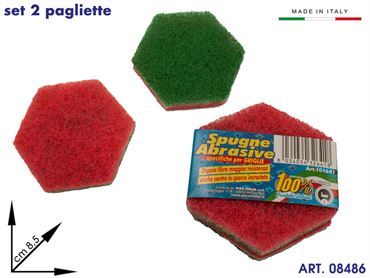 SET PAGLIETTE 2 PZ  CM 8.5