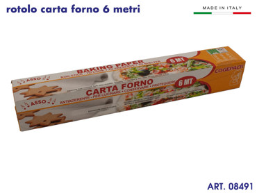 CF06MT CARTA DA FORNO 6 METRI