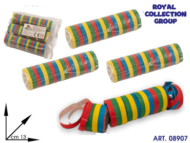 K0017406 K5500228  3 ROTOLI STELLE FILANTI CM 13