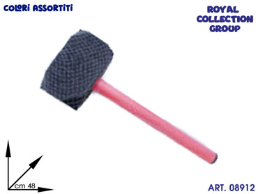 MARTELLO GIGANTE IN GOMMA CM 48 COL ASS