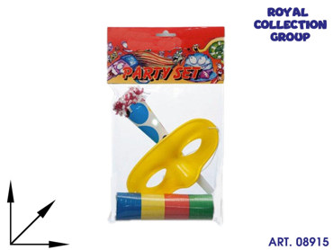 SET CARNEVALE 3 PZ IN BUSTA  ART 2025 6
