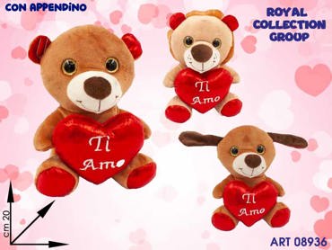 PL2933-2 ANIMALI C/CUORE 