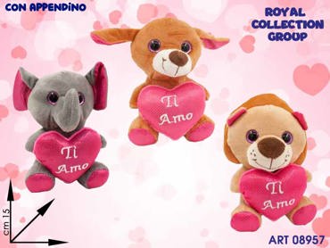 PL2978-1 ANIMALI PELUCHE 3 ASS 
