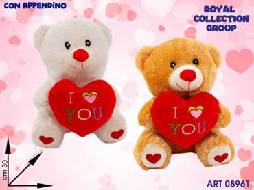 PL2979-3 ORSO PELUCHE 2 COL 