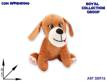 GS9131 PELUCHE CANE  CM 20