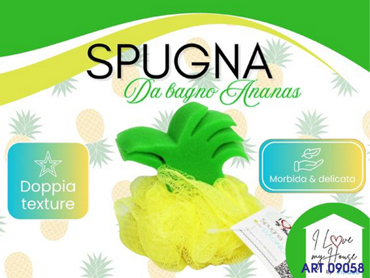 SPUGNA C/ANANAS CM 12