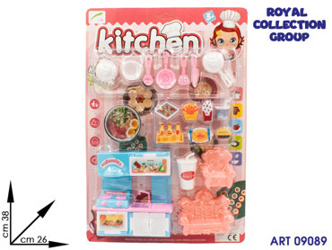K4703851 BLISTER KITCHEN SET  CM 38X26