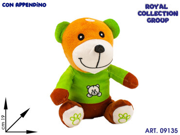 GS9143 ORSETTO PELUCHE STOCK cm 19