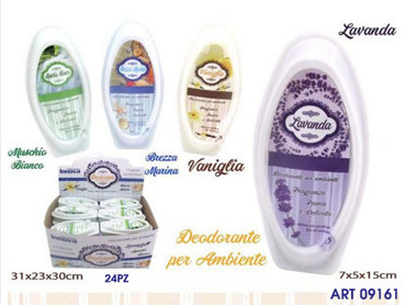 PROFUMATORE DEOGEL AMBIENTE ASS CM 15 EXPO 24 PZ