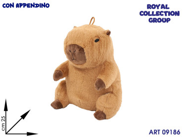PL3006 4 CAPYBARA PELUCHE CM 25