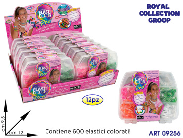 00429 CASAL STOCK BLIST ELASTICI COLOR BOX CM 12X9.5