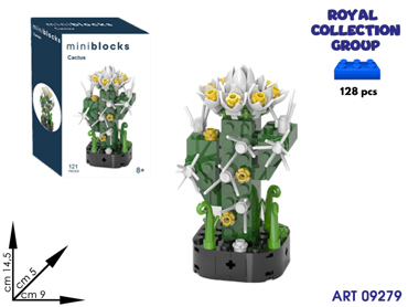 K3110559  SKB8001 BUILDING PLANTE SET 128 PCS CM 14.5 X 9