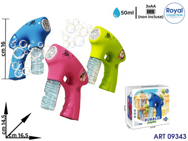 45008Y-1 SPARABOLLE A BATTERIA  CM 17X14.5