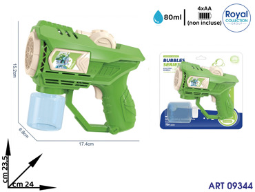 40008Y-1 BLISTER SPARABOLLE A BATTERIA  CM 24X23.5