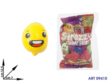 VFBU0204 SQUISHI FRUIT BUSTA ASS CM 12.5X7