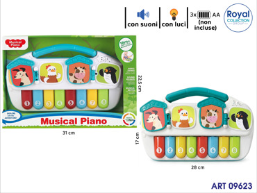 841BS PIANOLA MUSICAL CM 31X22.5
