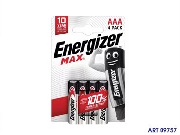 BATTERIE 4 PZ MINI STILO ENERGIZER