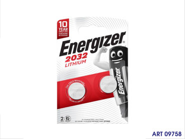 BATTERIE 2 PZ 2032 LITHIUM  ENERGIZER