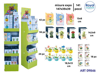 EXPO 4 PIANI FLEXO C/1410pz BUILDING FIORI